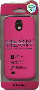 X}zP[X Jo[ Galaxy S4 SC-04E SwitchEasy sN WPbg |J[{l[g \tgo[ n[h NEON for Samsung Neon Pink lIsN SW-NUG4-NP-JP