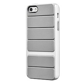 スマホケース カバー iPhoneSE（第一世代） 5 5s SwitchEasy グレー ホワイト 灰色 白 ジャケット ポリカーボネート ラバー スクリーン保護フィルム マイクロファイバークロス スクリーンスクイージー（気泡除去カード） Odysy Space Grey