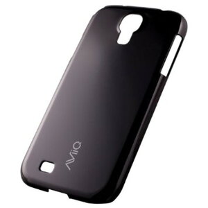 X}zP[X Jo[ Galaxy S4 AViiQ ubN  WPbg n[hP[X@Slim Case for Samsung AV-S4SC-BLKJ