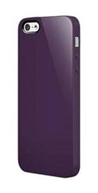 スマホケース カバー iPhoneSE（第一世代） 5 5s SwitchEasy パープル 紫 ジャケット ポリカーボネート コネクタプロテクター2個、フロント用保護フィルム2枚、 バック用保護フィルム1枚、マイクロファイバークロス NUDE SW-NUI5-PU/01/W2