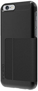 �X�}�z�P�[�X �J�o�[ iPhone6 6s Incipio Technologies �u���b�N �� �蒠�^ �t���b�v �J�[�h�p�X���b�g �A���~�j�E�� �n�[�h Highland Black �u���b�N IPH-1183-BLK