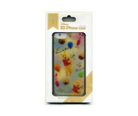Disney ディズニー 3D iPhoneSE第2世代 iPhone8 iPhone7（4.7インチ）ケース くまのプーさん k016 3Dホログラム 立体に見える