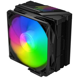 Novonest CPUクーラー 空冷 CPUファン 静音 LGA1700に対応 AM5に対応 サイドフロー cpuクーラー 簡易 PWM 4PIN 冷却ファン 5V 3PIN ARGB マザーボード AURA Sync対応/自動虹色光る [Intel/AMD両対応] ヒートパイプ