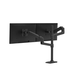 ERGOTRON �G���S�g���� LX ���j�^�[�A�[�� �f�X�N�}�E���g �f���A�� �_�C���N�g ���^ 2��� �V���o�[ 25�C���`(1.8~10.0kg)�܂� VESA�K�i�Ή� 45-489-026