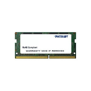 Patriot Memory DDR4 2666MHz PC4-21300 4GB SODIMM m[gp\Rp PSD44G266681S