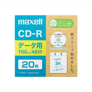 �}�N�Z��(Maxell) �f�[�^�pCD-R �G�R�p�b�P�[�W �C���N�W�F�b�g�v�����^�[�Ή� (2~48�{���Ή�)