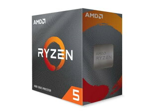 AMD Ryzen 5 4500 with Wraith Stealth Cooler 3.6GHz 6�R�A / 12�X���b�h11MB 65W 100-100000644BOX �O�N [���s�A���i]