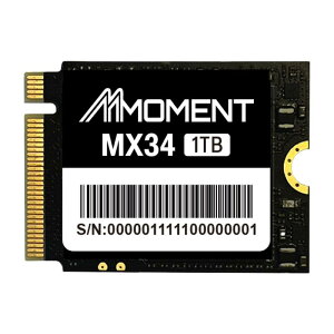 MMOMENT MX34 1TB M.2 2230 PCIe Gen3x4 NVMe ����SSD (�Ǎ��ő�3600MB/s)