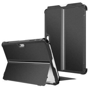 Fintie for Microsoft Surface Go 4 / 3 / 2 / 1 2023/2021/2020/2018 10�C���` �P�[�X �^�C�v�J�o�[ �\�t�gTPU �y���z���_�[�t�� �S�ʕی�^ �X�^���h�ی�@�\ �L�b�N�X�^���h�P�[�X �y��