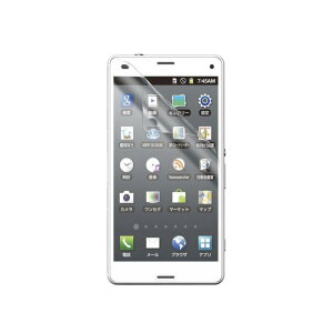 ELECOM Xperia Z3 Compact(SO-02G) �ی�t�B���� �G�A�[���X �w��h�~ ���˖h�~ PD-SO02GFLFT