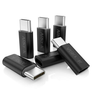 y6Zbgz ARKTEK USB-C A_v^ }CN USB  USB Type Cϊ A_v^ RlN^[ Ro[^[ f[^] [d Pixel 5 Xperia One II S20 Note 20 OnePlus 8 Ή