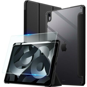 [iPad air 11�C���` �P�[�X �K���X�t�B���� �Z�b�g �y�����[]CACOE iPad air M3/M2(2025/2024) iPad Air ��5/4���� (2022/2020) 10.9 �C���` �A�C�p�b�h�p �����P�[�X