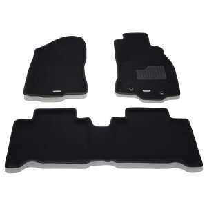 クラッツィオ(Clazzio) フロアマット 立体タイプ 1台分セット ハリアー/ハリアーハイブリッド 60系 MC後 H29(2017)/6~R2(2020)/6 スタンダードタイプ ブラック ET-1151 【5CETB1151K】