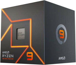AMD Ryzen 9 7900, with Wraith Prism Cooler 3.7GHz 12�R�A / 24�X���b�h 76MB 65W 100-100000590BOX �O�N [���s�A���i]