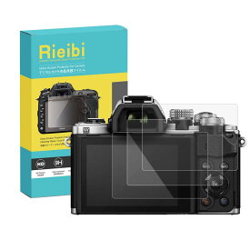 Rieibi 【3枚】OLYMPUS PEN E-PL10 保護フィルム、液晶プロテクター 保護フィルム 強化ガラスフィルム 高い透明度 厚さ0.25MM 強化ガラス 表面硬度9H（E-M1 E-M1 Mark II/E-M5 Mark II E-M5