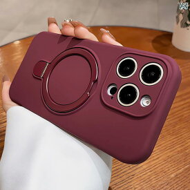 iPhoneケース スマホケース スマホカバー 磁気 吸引 ブラケット 付き Apple 16 promax スマートフォン ケース iphone 15 液体 シリコン レンズ オールインクルーシブ新 2025 カメラ ボタン 保護 14 ハイエンド 13 メンズ 12 レディース プラス ソフト カ