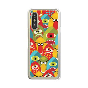 【送料無料】らくらくスマホa A401FC らくらくスマートフォン Lite MR01 クリアハードケース TPU ソフトケース カバー スマホケース【EggMONSTER】 スマートフォンカバー 携帯ケース