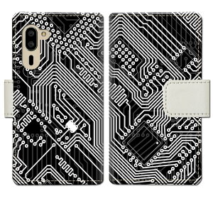 【送料無料】シンプルスマホ5 A001SH シンプル5 a001sh ケース手帳型 カバー ケース 手帳 手帳型 スマホケース スマホカバー 【CPUデザイン】