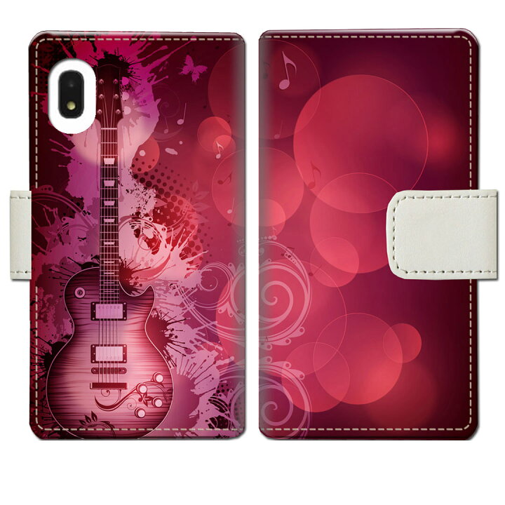 楽天市場 送料無料 Galaxy 1 Sc 42a Scv49 ギャラクシー 1 Sc42a Scv49 Docomo Uqmobile 携帯ケース 手帳型 カバー ケース スマホ 手帳 手帳型 スマホケース スマホカバー ギター かっこいい エレキ レスポールデザイン デザイン スマホケース カバーjack