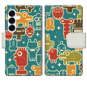 【送料無料】 Galaxy S25 SC-51F SCG31 SM-S931Z SM-S931Q ケース 手帳型ケース カバー 手帳 手帳型 スマホケース スマホカバー 【ウチュウジンデザイン】