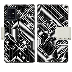 【送料無料】ギャラクシー a51 5g sc54a ケース 手帳型ケース Galaxy A51 5G SC-54A SCG07 カバー ケース 手帳 手帳型 スマホケース スマホカバー 【CPUデザイン】