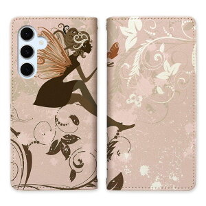au Galaxy S24 FE SCG30 �x���g�Ȃ� �蒠�^�P�[�X �P�[�X �蒠�^ �}�O�l�b�g �тȂ� �X�^���h�@�\ �g�уP�[�X �d�� �� �`���E �G���t �yELF�f�U�C���z