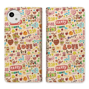 docomo AQUOS wish5 SH-52F Y'mobile A502SH yVoC SH-M32 xgȂ 蒠^P[X P[X 蒠^ }Olbg тȂ X^h@\ gуP[X u  킢  yLOVE214fUCz