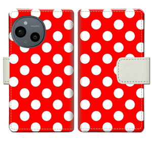 【送料無料】AQUOS sense9 SH-53E SHG14 A405SH SH-M29 docomo au softbank simフリー ケース 手帳型ケース カバー 手帳 手帳型 スマホケース スマホカバー 【RWドットBデザイン】