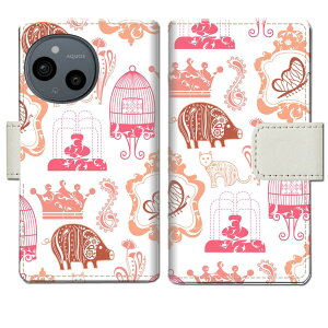 【送料無料】AQUOS sense9 SH-53E SHG14 A405SH SH-M29 docomo au softbank simフリー ケース 手帳型ケース カバー 手帳 手帳型 スマホケース スマホカバー 【キングダムデザイン】