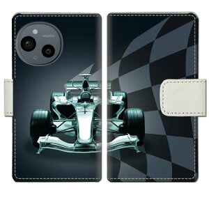 【送料無料】AQUOS sense9 SH-53E SHG14 A405SH SH-M29 docomo au softbank simフリー ケース 手帳型ケース カバー 手帳 手帳型 スマホケース スマホカバー 【F1デザイン】