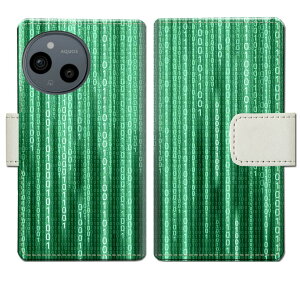 【送料無料】AQUOS sense9 SH-53E SHG14 A405SH SH-M29 docomo au softbank simフリー ケース 手帳型ケース カバー 手帳 手帳型 スマホケース スマホカバー 【MATRIXデザイン】