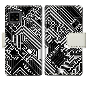【送料無料】AQUOS sense4 SH-41A アクオス センス4 sh41a docomo 携帯ケース 手帳型 カバー ケース スマホ 手帳 手帳型 スマホケース スマホカバー 面白い 不思議なデザイン 【CPUデザイン】
