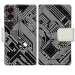 �y���������z Xperia 1 VII SO-51F SOG15 XQ-FS44 �P�[�X �蒠�^�P�[�X �J�o�[ �蒠 �蒠�^ �X�}�z�P�[�X �X�}�z�J�o�[ �yCPU�f�U�C���z