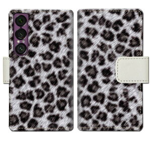 �y���������z Xperia 1 VII SO-51F SOG15 XQ-FS44 �P�[�X �蒠�^�P�[�X �J�o�[ �蒠 �蒠�^ �X�}�z�P�[�X �X�}�z�J�o�[ �yLeopardS�f�U�C���z