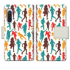 �y���������zXperia 10 V SO-52D SOG11 A302SO XQ-DC44 �P�[�X�蒠�^ �J�o�[ �P�[�X �蒠 �蒠�^ �X�}�z�P�[�X �X�}�z�J�o�[ �yPeople�f�U�C���z