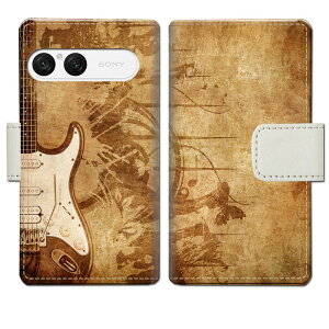 【送料無料】Xperia 10 VII SO-52F ケース SOG16 手帳型ケース A502SO カバー XQ-FE44 手帳 手帳型 スマホケース スマホカバー 【ストラトハムバッカーデザイン】