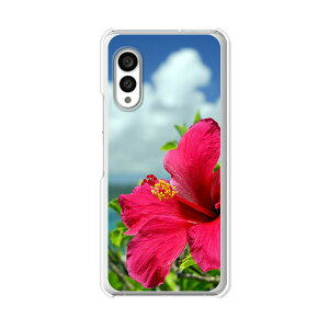 arrows N F-51C ケース カバー クリアハードケース スマホケース 【送料無料】【ハイビスカスと海】docomo アローズ n f51c スマホ ケース スマートフォンカバー 携帯ケース