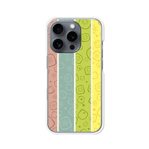 【送料無料】iPhone16Pro apple docomo au softbank クリアハードケース TPU ソフトケース カバー スマホケース【CuteストライプA】 docomo au softbank simfree スマートフォンカバー 携帯ケース