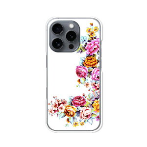 【送料無料】iPhone16Pro apple docomo au softbank クリアハードケース TPU ソフトケース カバー スマホケース【ワンポイントFLOWER】 docomo au softbank simfree スマートフォンカバー 携帯ケース