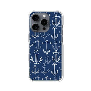 【送料無料】iPhone16Pro apple docomo au softbank クリアハードケース TPU ソフトケース カバー スマホケース【マリン柄2】 docomo au softbank simfree スマートフォンカバー 携帯ケース