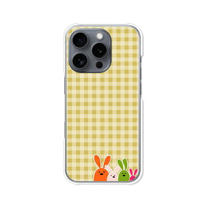 【送料無料】iPhone16Pro apple docomo au softbank クリアハードケース TPU ソフトケース カバー スマホケース【にふにふチェック】 docomo au softbank simfree スマートフォンカバー 携帯ケース