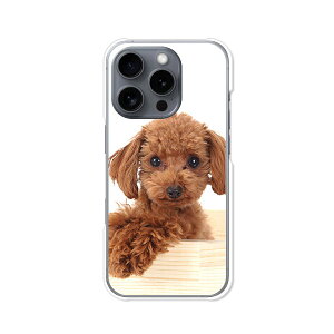 【送料無料】iPhone16Pro apple docomo au softbank クリアハードケース TPU ソフトケース カバー スマホケース【プードル】 docomo au softbank simfree スマートフォンカバー 携帯ケース