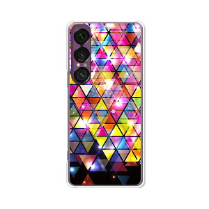 【送料無料】Xperia 1 VII SO-51F SOG15 XQ-FS44 クリアハードケース TPU ソフトケース カバー スマホケース【プリズム】 スマートフォンカバー 携帯ケース