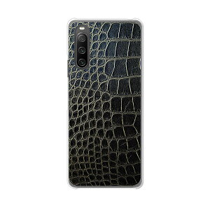 yzXperia 10 IV SO-52C/SOG07 docomo au NAn[hP[X TPU \tgP[X Jo[ X}zP[XyCrocodilez so52c sog07 X}[gtHJo[@gуP[X