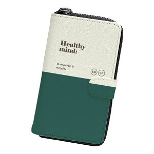 TryCozy Two-tone Color Saffiano Zipper Wallet Η J[h[ 蒠^P[X Galaxy S25 Ultra S24 S23 FE A54 5G A53 S22 S21 + Note20 S20 Note10+ S10 GX Eg GC Plus vX m[g X}z P[X Jo[ Wb