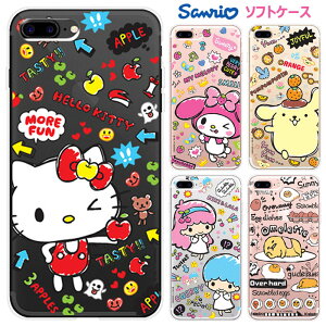 Sanrio Characters Fruit Clear Jelly TI LN^[ \tgP[X Galaxy S25 Ultra S24 FE A55 5G S23 A54 A53 S22 S21 + Note20 S20 Note10+ S10 Note9 S9 X}z P[X Jo[ n[ LeB  }C  fB |
