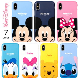 Disney Pastel Hard ディズニー キャラクター ハードケース iPhone 11 Pro Max XS プロ マックス Galaxy Note10+ Note8 ノート Plus プラス スマホ ケース カバー ミッキー マウス ミニー ドナルド ダック デイジー スティッチ プー くまのプーさん