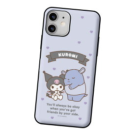 Sanrio Characters Friend Card Door Bumper サンリオ キャラクター カード収納 バンパーケース iPhone 15 Plus Pro Max 14 SE3 13 mini 12 SE2 11 XS XR X 8 7 スマホ ケース カバー シナモン ポムポム プリン キティ ちゃん マイメロ クロミ