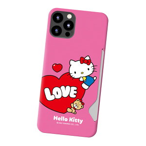 Sanrio Characters Love Card 3D Hard TI LN^[ J[h[ n[hP[X iPhone 16 Plus Pro Max 15 14 SE3 13 mini SE2 8 7 X}z P[X Jo[ LeB  ΂ }C Vi N~ LL