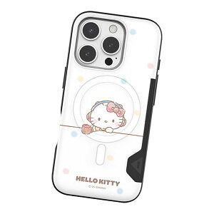 Sanrio Characters Chillax Two Card Magnetic Bumper (MagSafe�݊�) �T�����I �L�����N�^�[ �J�[�h���[ �o���p�[�P�[�X Galaxy S25 Ultra S24 �X�}�z �P�[�X �J�o�[ �L�e�B �}�C���� �V�i���� �N���~ �|���|�� �|�`��